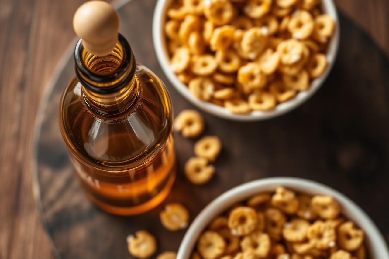 A box of breakfast cereal being turned to read the ingredient list.